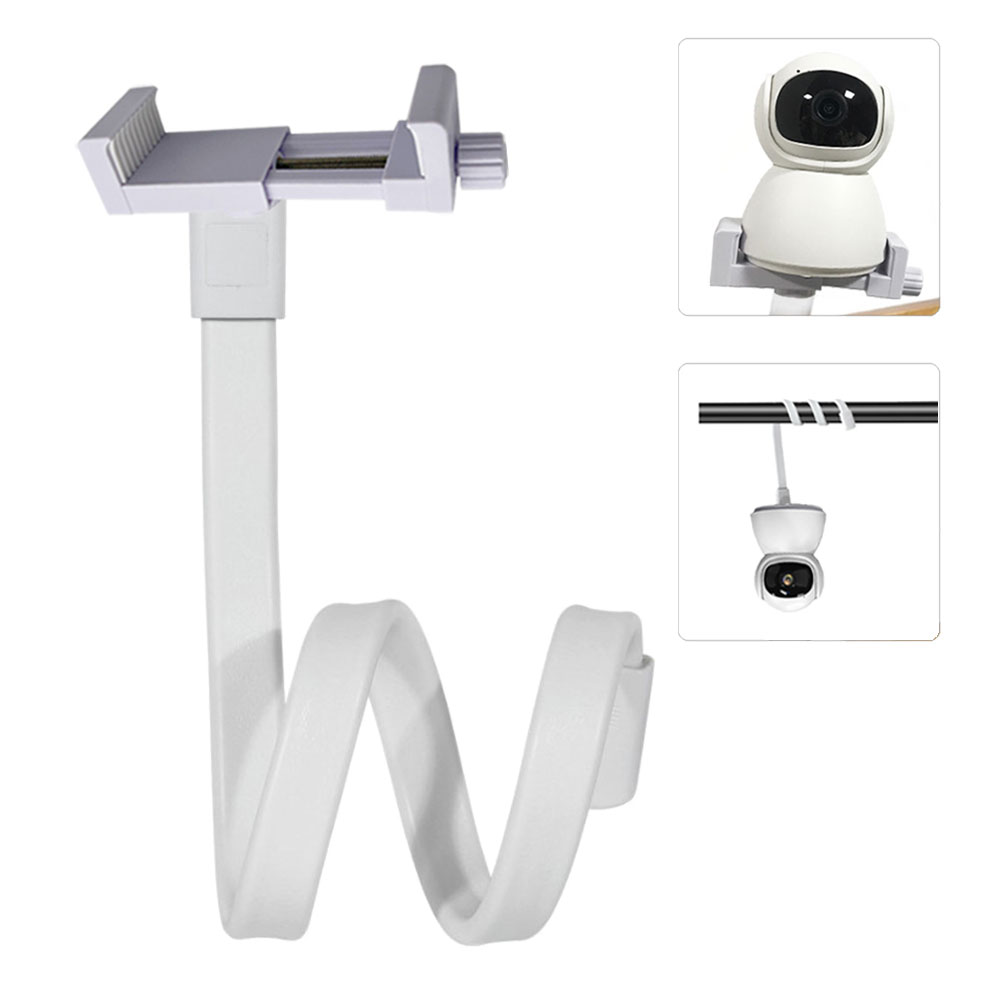 Adjustable Monitor Mount - Universal Baby phone Halter länger weiß