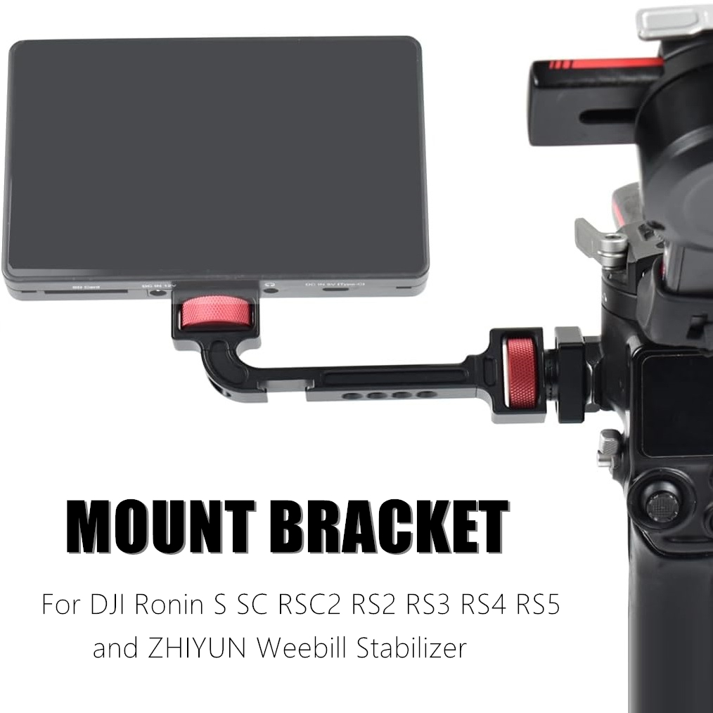 Adjustable Monitor Mount - 360 ° Verstellbarer Stabilisator-Verlängerungsadapter, Monitorhalterung für