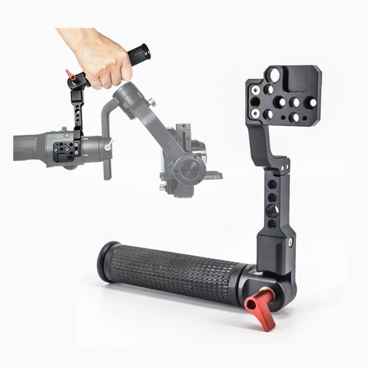 Adjustable Monitor Mount - Ergonomischer Handgriff für DJI Ronin S