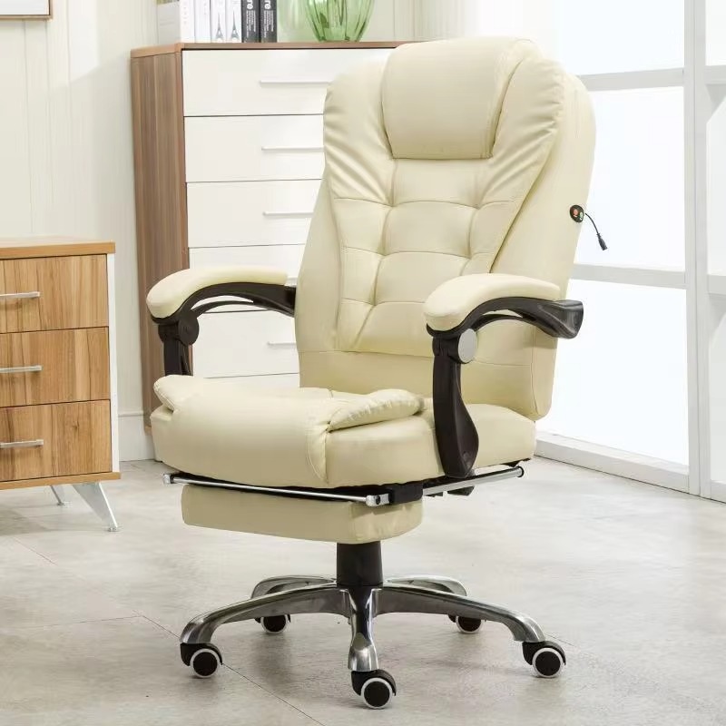Office Furniture Ergonomic - Hochwertiger Büro-Massagestuhl, Ergonomischer Chefsessel, Verstellbarer Computer-Gaming-Stuhl