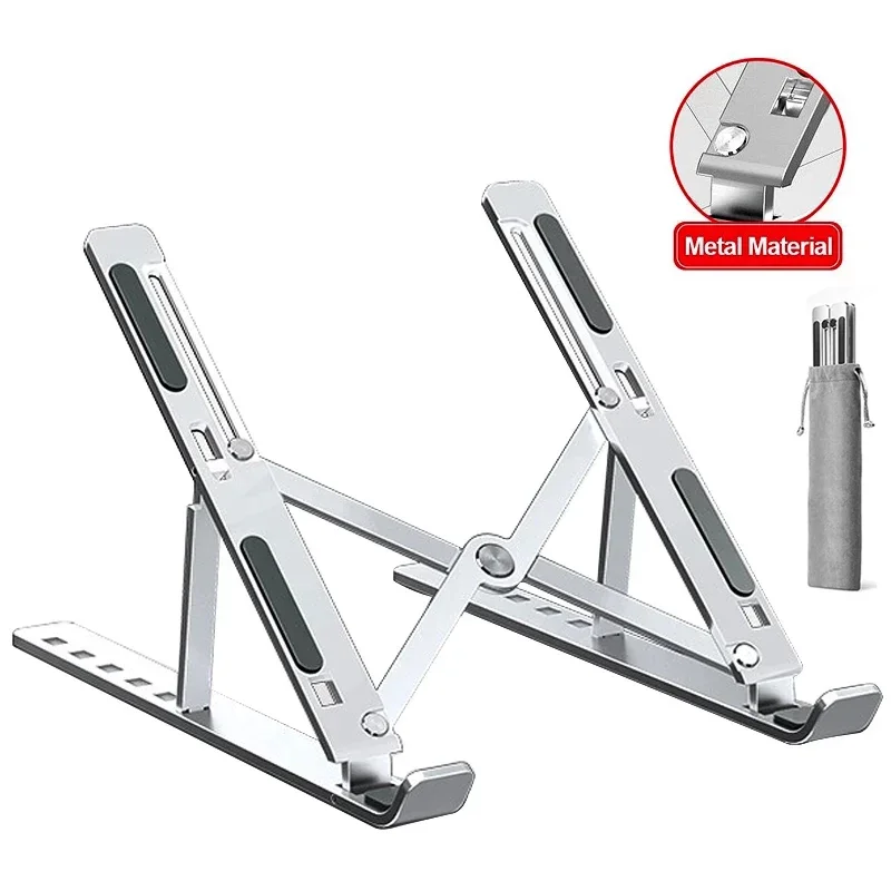 Adjustable Laptop Table - Laptop-Halterung aus Aluminiumlegierung, rutschfester Halter, verstellbarer