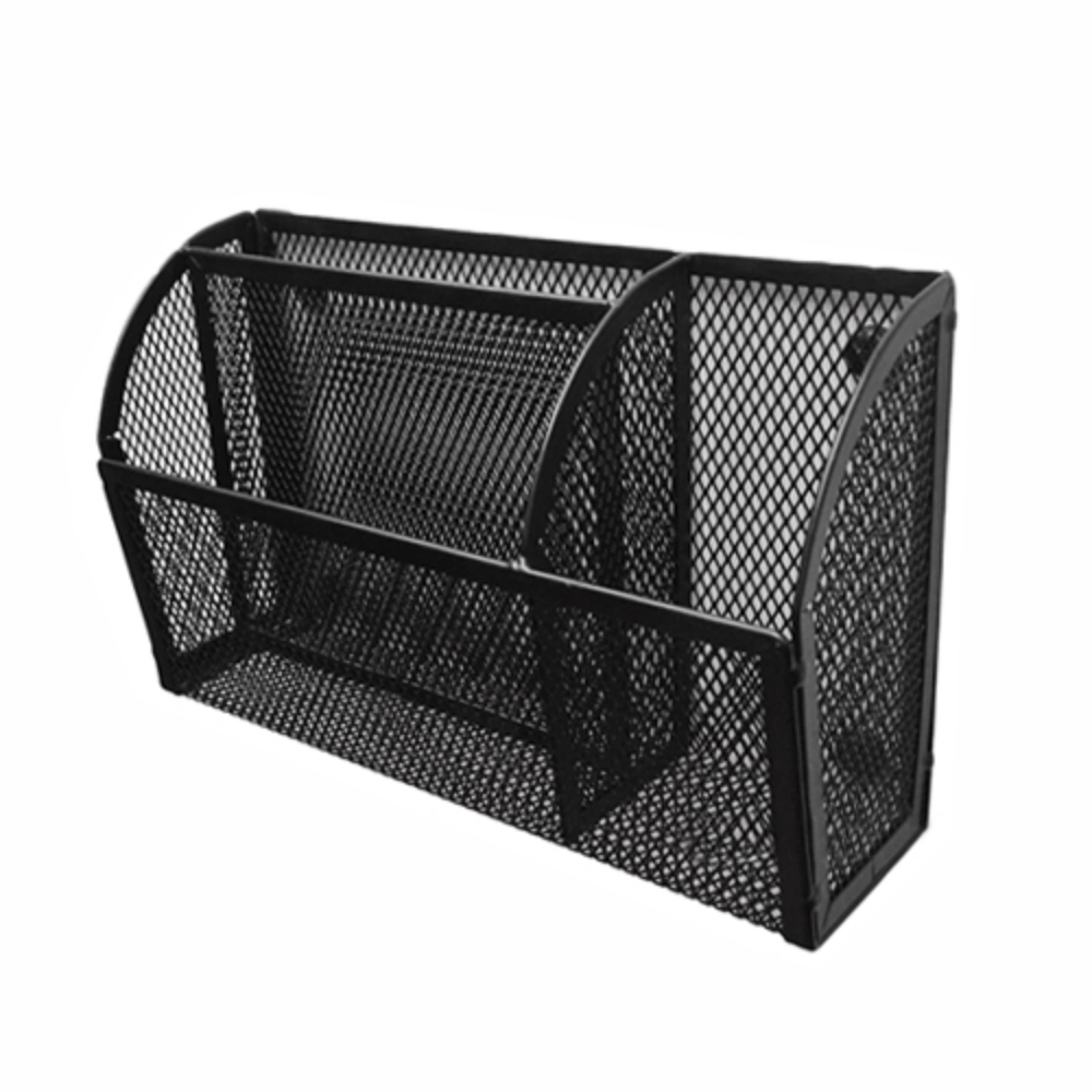 Paper Basket Mesh - Magnetischer Netzkorb mit 3 Fächern, starker