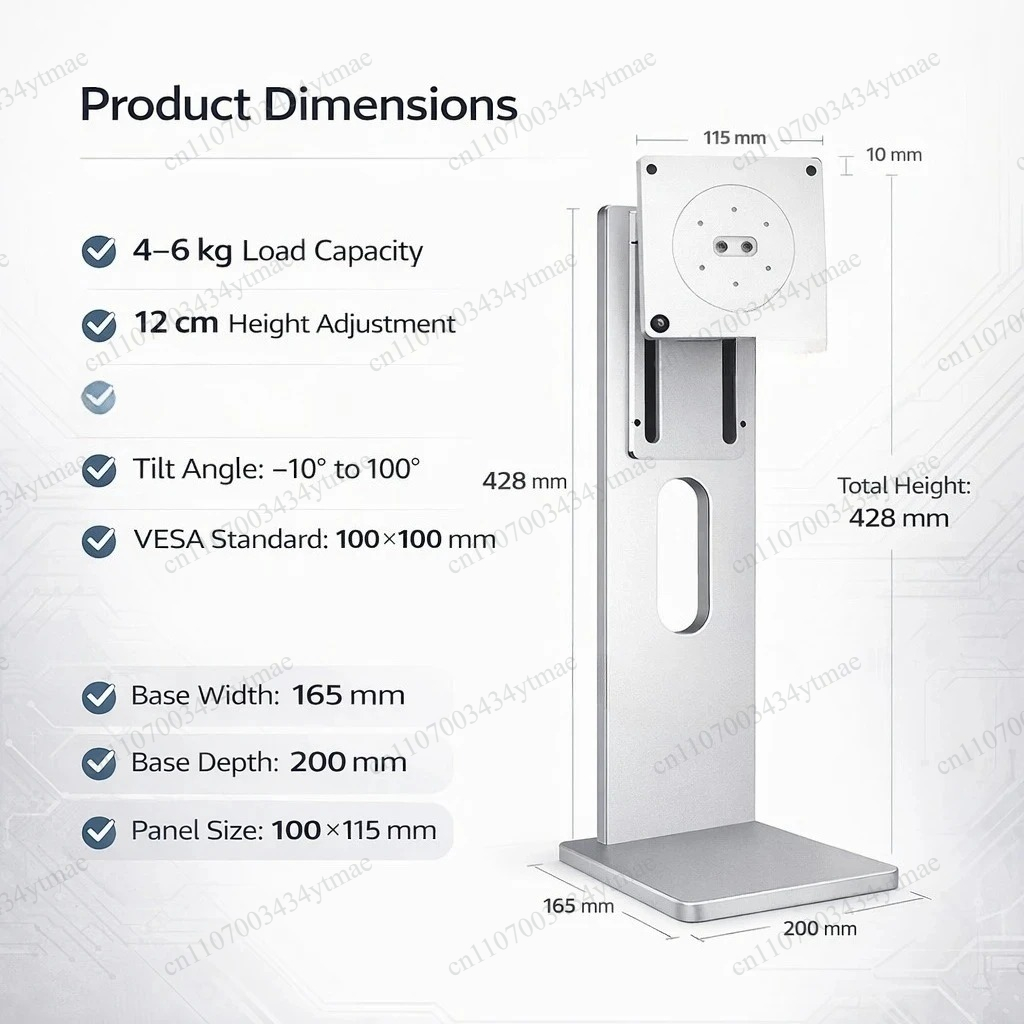Aluminium-Monitorständer VESA  – Adjustable Monitor Mount Bewertung und Preis