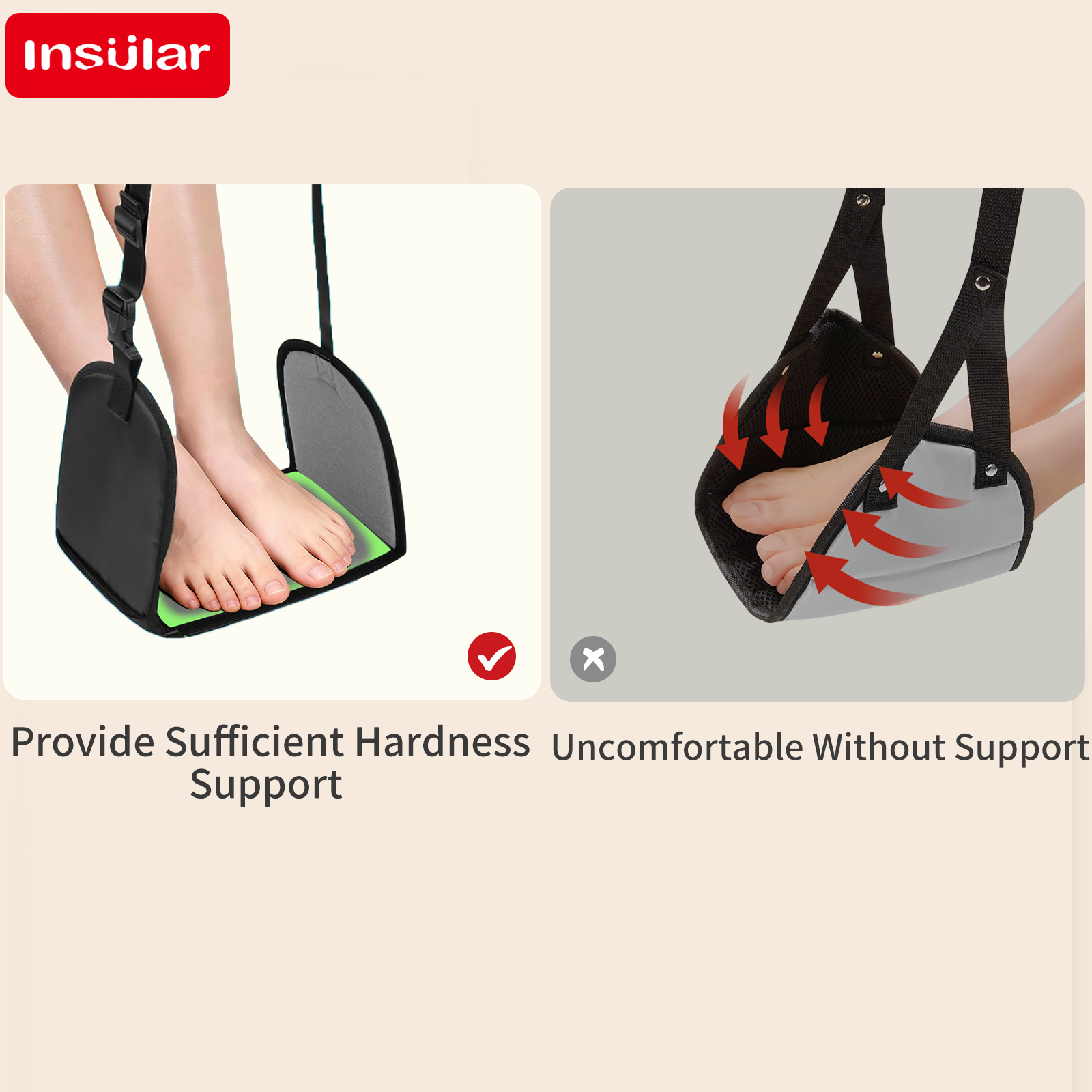 Kinder Reise Fuß Hängematte Bü – Office Footrest Cushion Bewertung und Preis