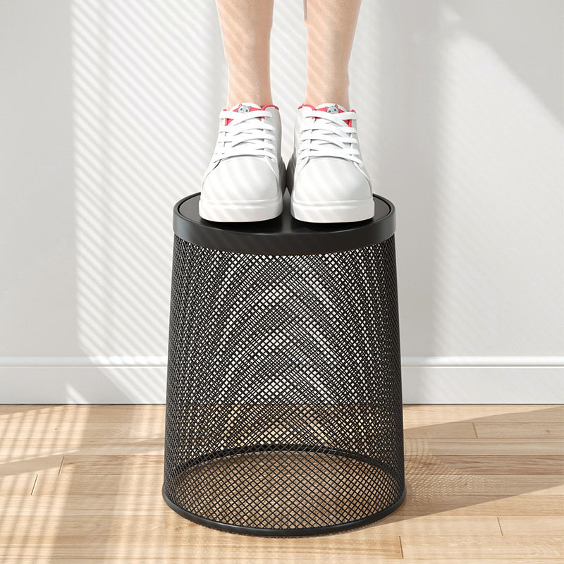 Runder Metall-Mesh-Abfallbehäl – Paper Basket Mesh Bewertung und Preis