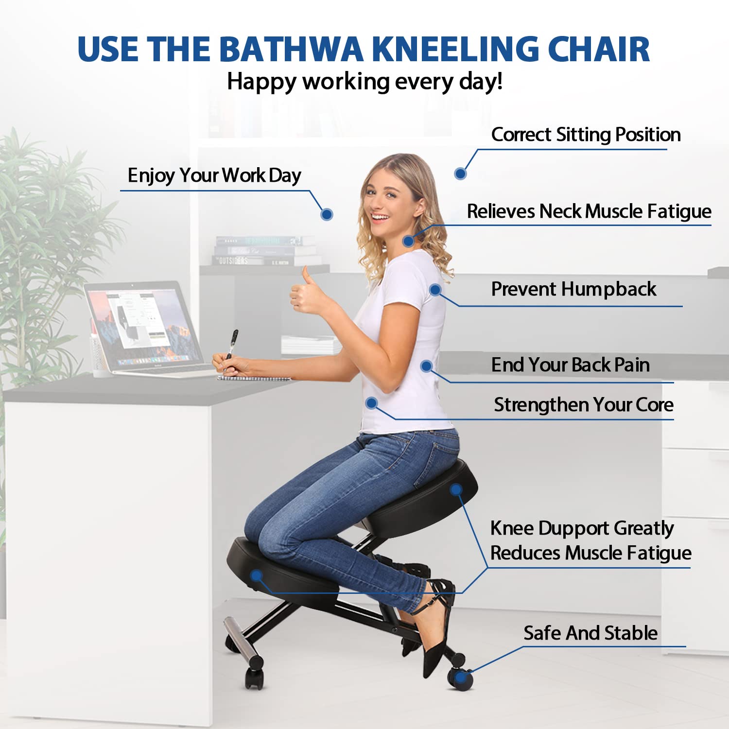 Ergonomischer Kniestuhl für Bü – Office Furniture Ergonomic Bewertung und Preis