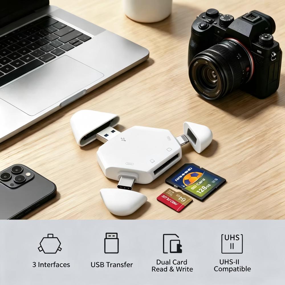 3-in-1-Speicherkartenleser mit – Adjustable Laptop Table Bewertung und Preis