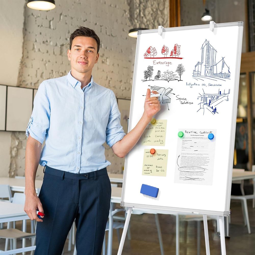 Großes Whiteboard mit Ständer, – Whiteboard Easel Tripod Bewertung und Preis