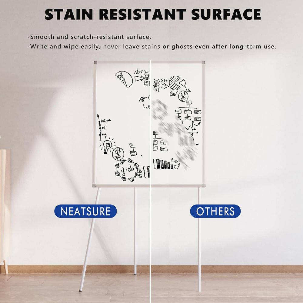 Großes Whiteboard mit Ständer, – Whiteboard Easel Tripod Bewertung und Preis