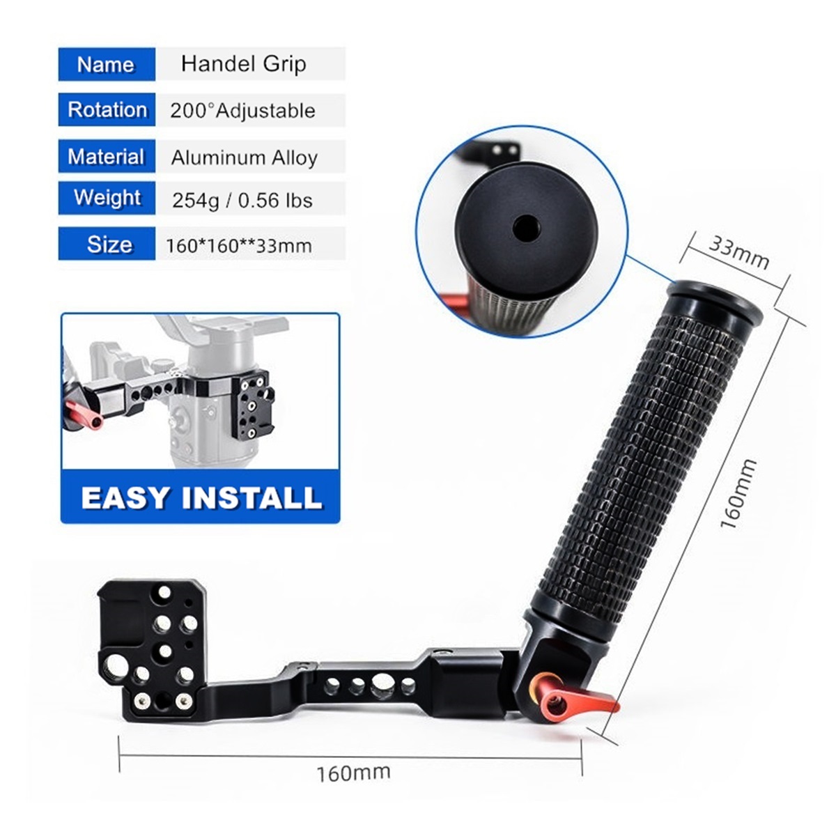 Ergonomischer Handgriff für DJ – Adjustable Monitor Mount Bewertung und Preis