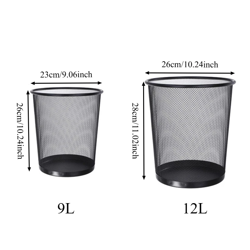 9L/12L Bruchsicherer Metall-Mü – Paper Basket Mesh Bewertung und Preis