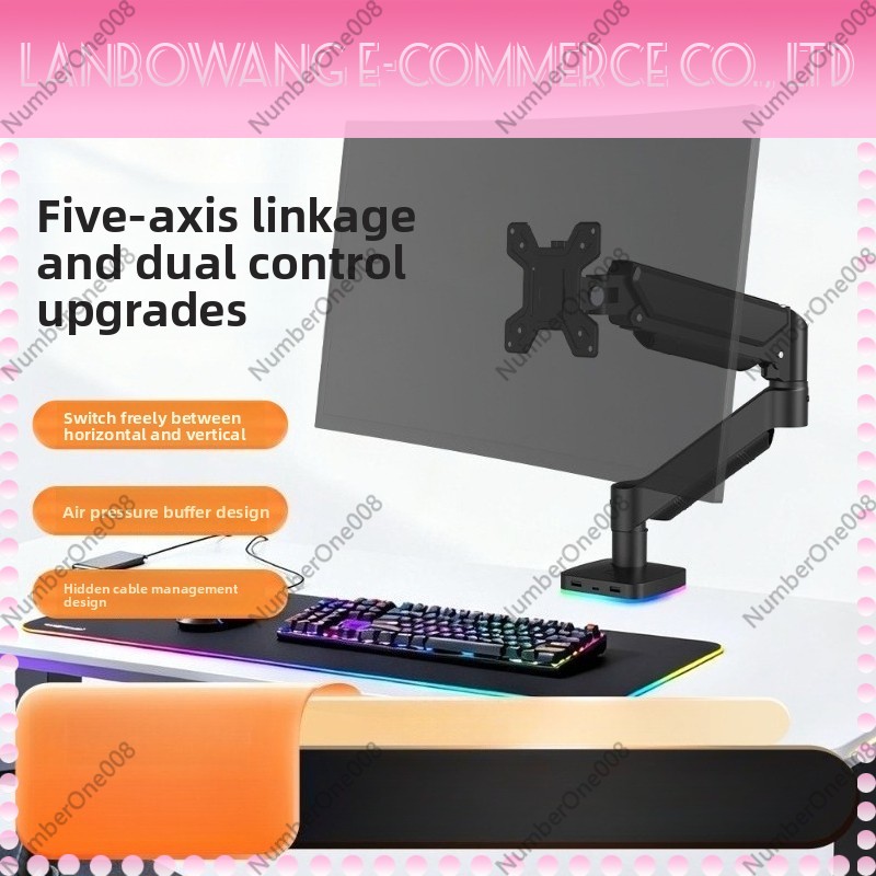 Monitorarm mit USB-C-Schnittst – Adjustable Monitor Mount Bewertung und Preis